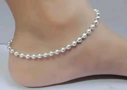 Allure Glittering Women Anklets